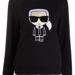 Karl Lagerfeld K/Ikonik crewneck sweatshirt