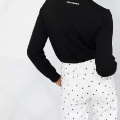 Karl Lagerfeld K/Ikonik crewneck sweatshirt