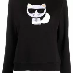 Karl Lagerfeld Choupette crewneck sweatshirt