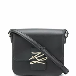 Karl Lagerfeld signature plaque crossbody bag