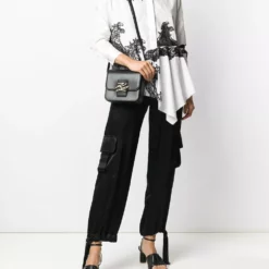 Karl Lagerfeld signature plaque crossbody bag