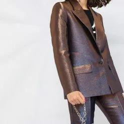 Karl Lagerfeld iridescent blazer