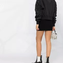 Karl Lagerfeld iridescent bomber jacket