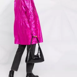 Karl Lagerfeld Ikonik Metallic Parka coat