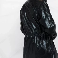 Karl Lagerfeld Ikonik metallic parka coat