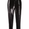 Karl Lagerfeld cropped sequin trousers