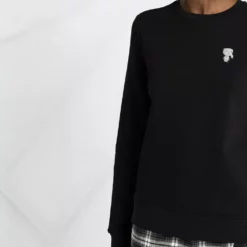 Karl Lagerfeld Mini Ikonik Karl Patch sweatshirt