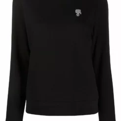 Karl Lagerfeld Mini Ikonik Karl Patch sweatshirt