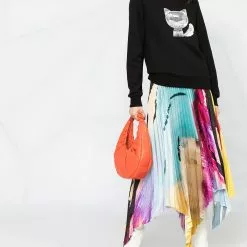 Karl Lagerfeld 3D Ikonic print sweatshirt