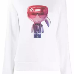 Karl Lagerfeld Ikonik graphic print sweatshirt
