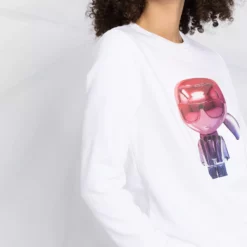 Karl Lagerfeld Ikonik graphic print sweatshirt