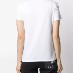 Karl Lagerfeld Ikonik Karl outline T-shirt