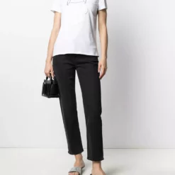 Karl Lagerfeld Ikonik Karl outline T-shirt