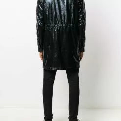 Karl Lagerfeld Ikonik high shine windbreaker jacket
