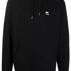 Karl Lagerfeld Ikonik patch hoodie