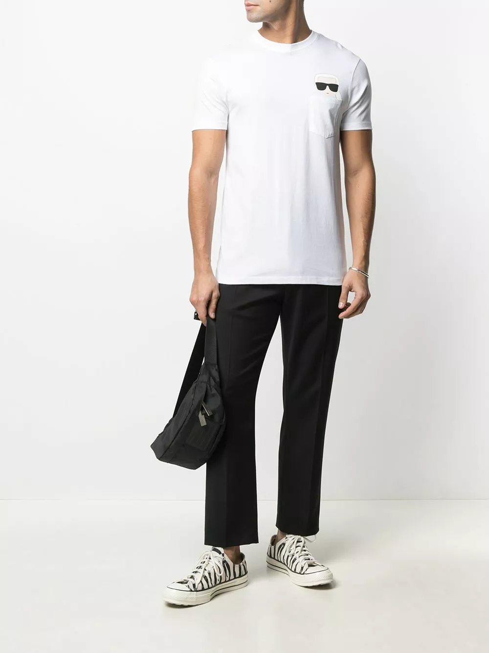 Karl Lagerfeld Ikonik pocket T-shirt