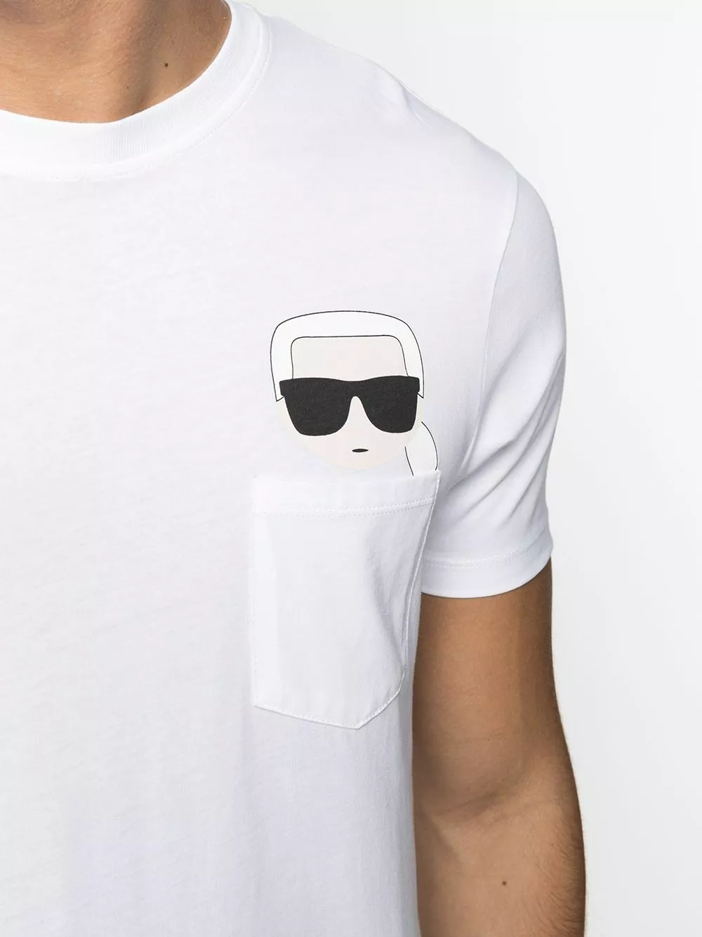 Karl Lagerfeld Ikonik pocket T-shirt
