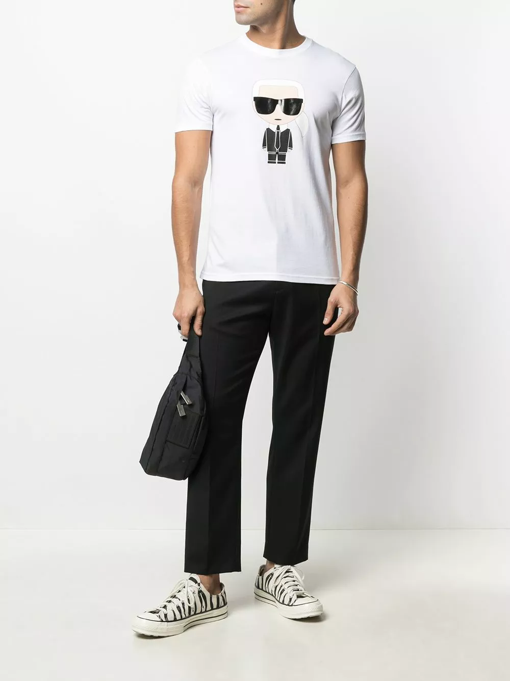 Karl Lagerfeld K/Ikonic organic cotton T-shirt