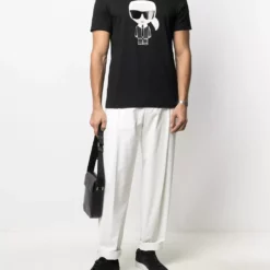 Karl Lagerfeld K/Ikonik organic cotton T-shirt