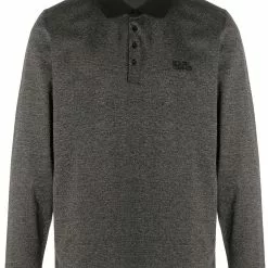 Karl Lagerfeld long sleeve polo shirt