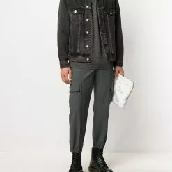 Karl Lagerfeld long sleeve polo shirt