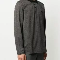 Karl Lagerfeld long sleeve polo shirt