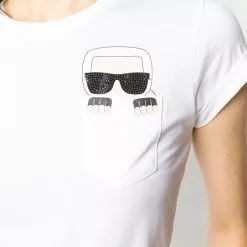 Karl Lagerfeld graphic-print crew neck T-Shirt