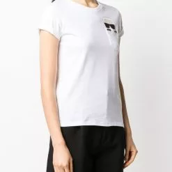 Karl Lagerfeld graphic-print crew neck T-Shirt