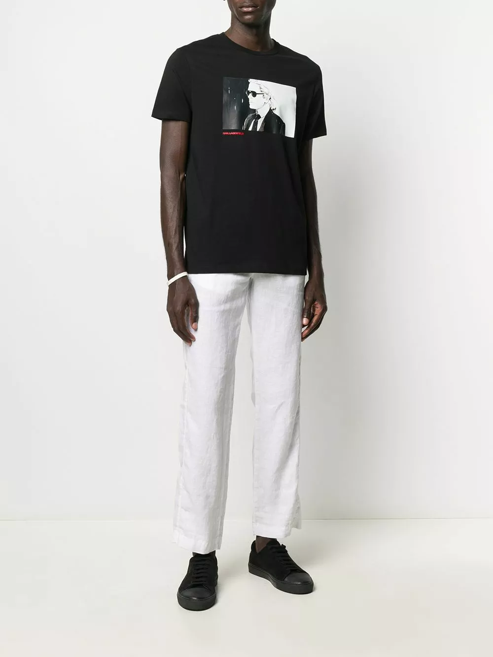 Karl Lagerfeld straight leg trousers