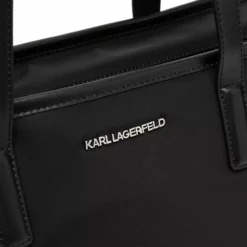 Karl Lagerfeld Karl motif print tote