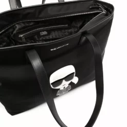 Karl Lagerfeld Karl motif print tote