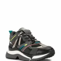 Karl Lagerfeld Aventur Delta panelled low-top sneakers