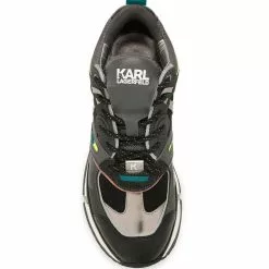 Karl Lagerfeld Aventur Delta panelled low-top sneakers