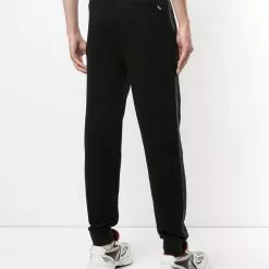 Karl Lagerfeld logo taped track pants
