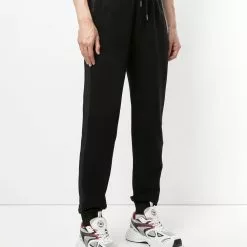 Karl Lagerfeld logo taped track pants