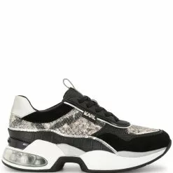 Karl Lagerfeld Ventura Lazare snakeskin-print sneakers