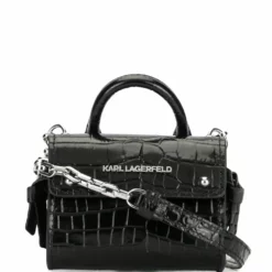 Karl Lagerfeld nano K/Ikon crocodile-effect tote bag