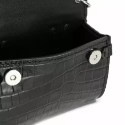 Karl Lagerfeld nano K/Ikon crocodile-effect tote bag