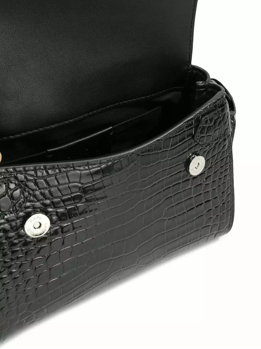 Karl Lagerfeld mini K/Ikon crocodile-effect tote bag