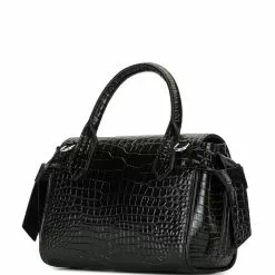 Karl Lagerfeld mini K/Ikon crocodile-effect tote bag