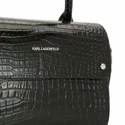 Karl Lagerfeld mini K/Ikon crocodile-effect tote bag