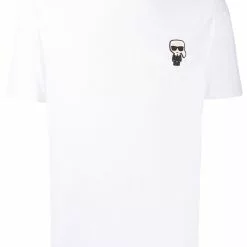 Karl Lagerfeld Karl patch cotton T-shirt