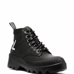 Karl Lagerfeld lace-up ankle boots