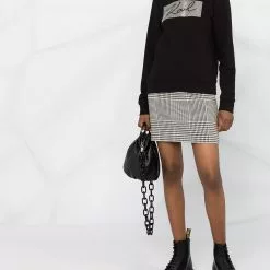 Karl Lagerfeld logo-patch sweatshirt