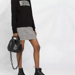 Karl Lagerfeld logo-patch sweatshirt