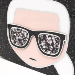 Karl Lagerfeld K/Ikonic minaudière clutch