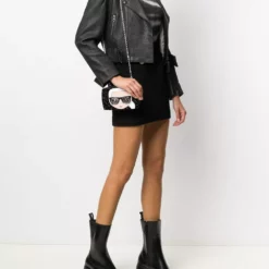 Karl Lagerfeld K/Ikonic minaudière clutch