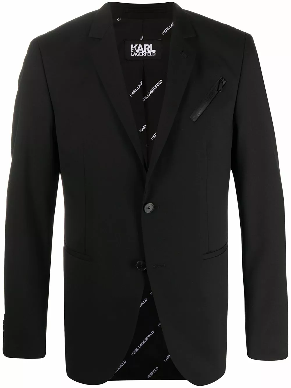 Karl Lagerfeld black blazer jacket