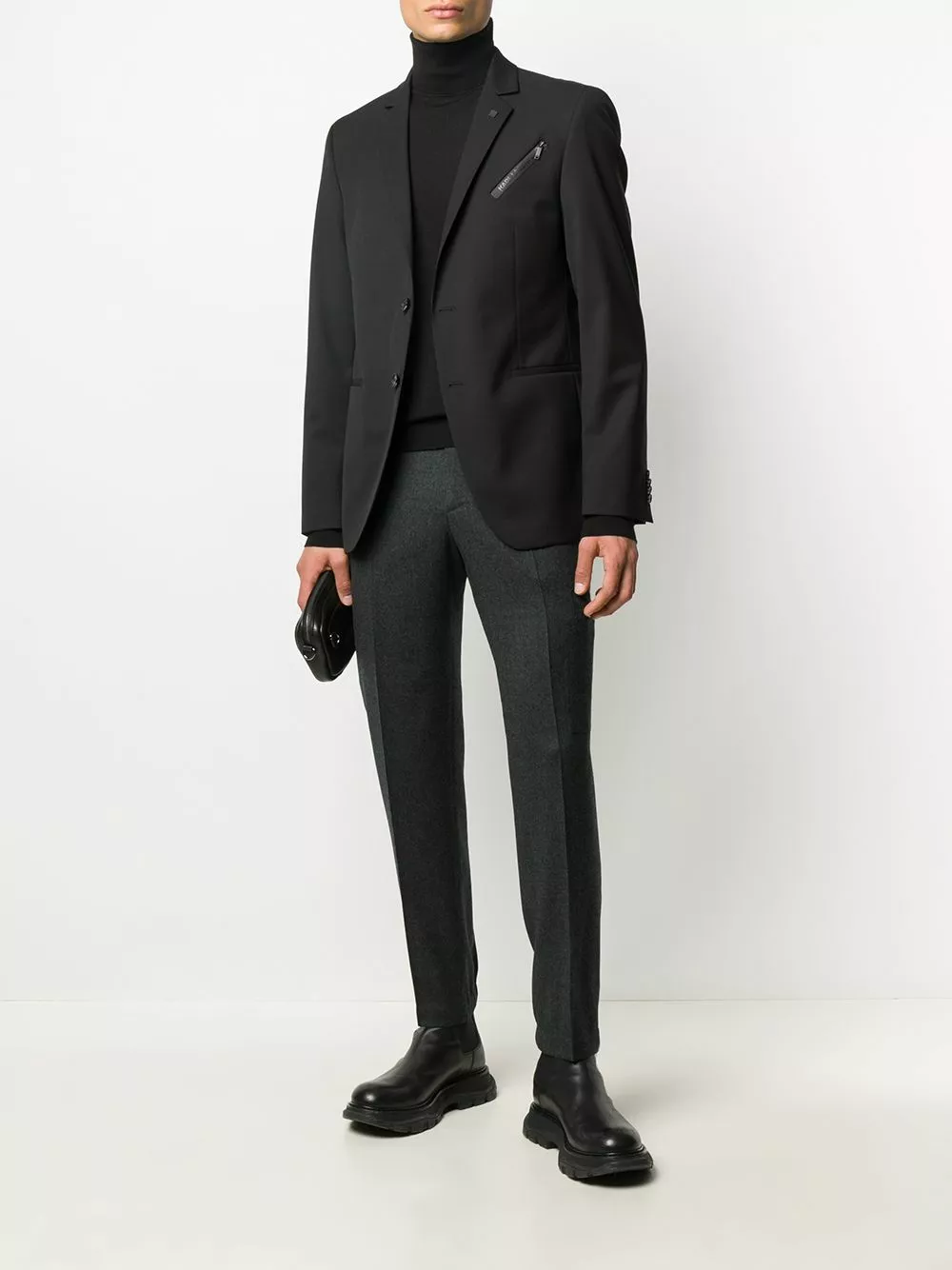 Karl Lagerfeld black blazer jacket