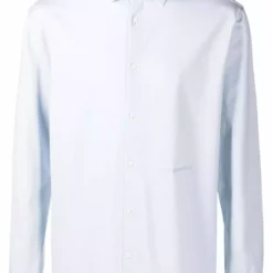 Karl Lagerfeld embroidered logo shirt